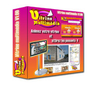 Vitrine multimedia Digital signage Free screenshot